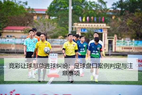 竞彩让球与总进球纠纷：足球盘口案例判定与注意事项